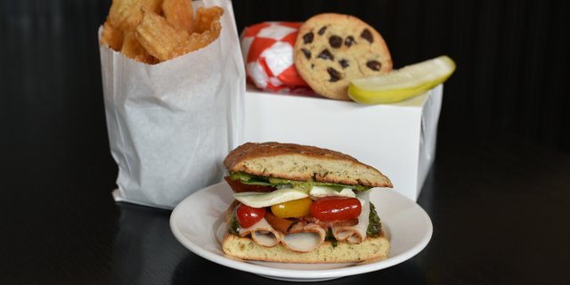 Roman Turkey Focaccia Sandwich Boxed Lunch