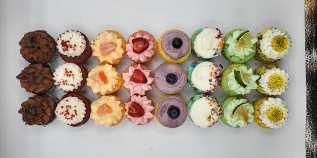 Gluten-Free Mini Cupcakes (12)