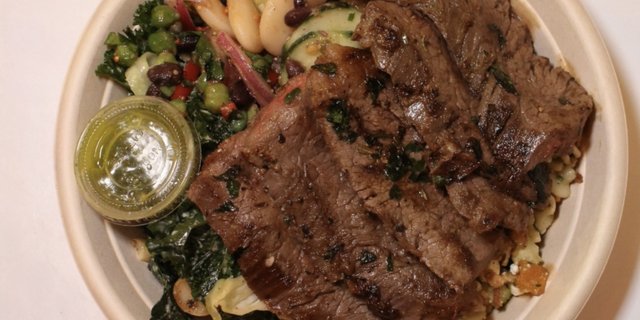 Flank Steak Garden Bowl
