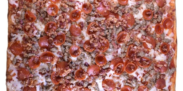 Meat Lovers Square 18" Pizza