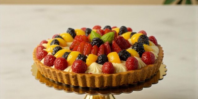 Seasonal Fruit 9" Tart
