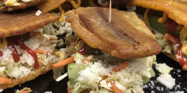 Vegetarian Patacones