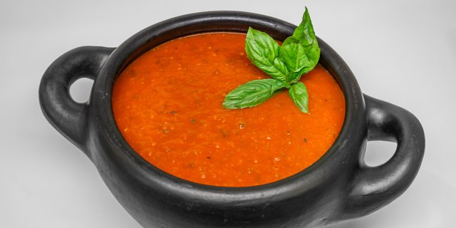 Individual Tomato Basil Soup