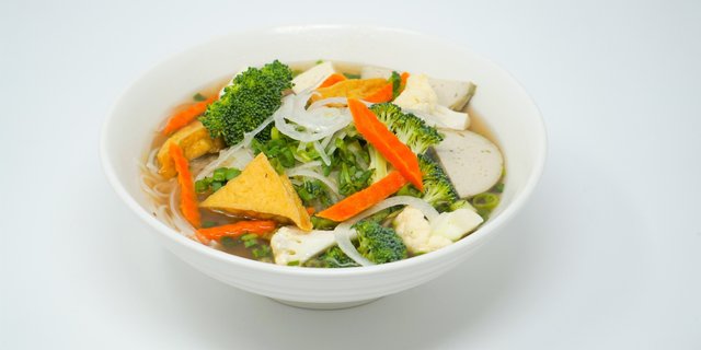 Vegetarian Pho Noodle Soup
