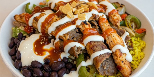 Chicken & Gyro Over Rice
