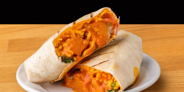 Buffalo Cauliflower Wrap