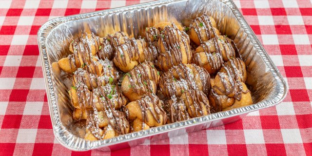 Fried Nutella Knots