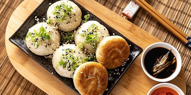 Sanghai Pan Fried Soup Dumplings
