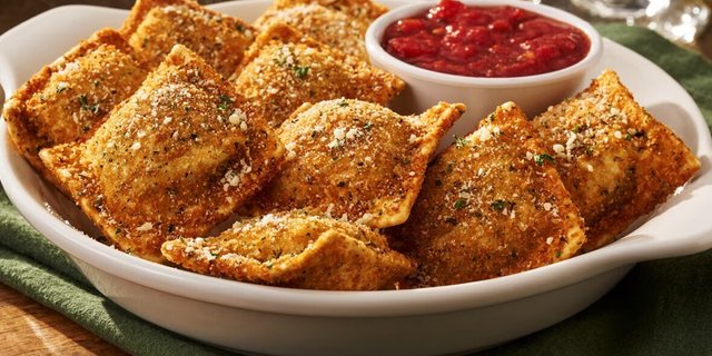 Toasted Beef Ravioli