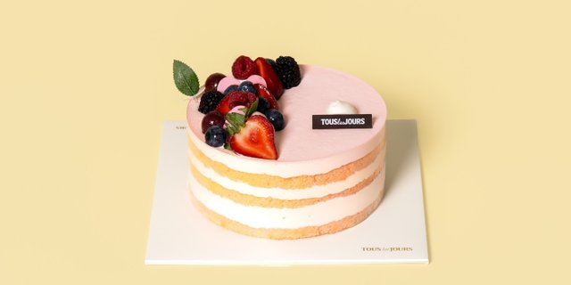 Strawberry Cloud Cake #2