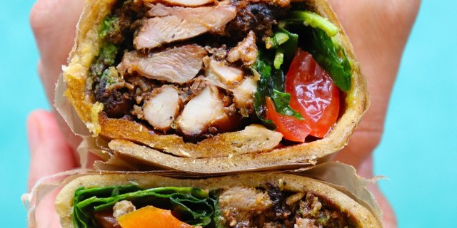 Gluten-Free Chicken Wrap