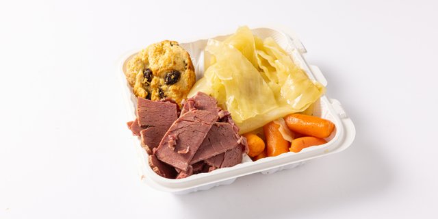 Individual Corned Beef & Cabbage