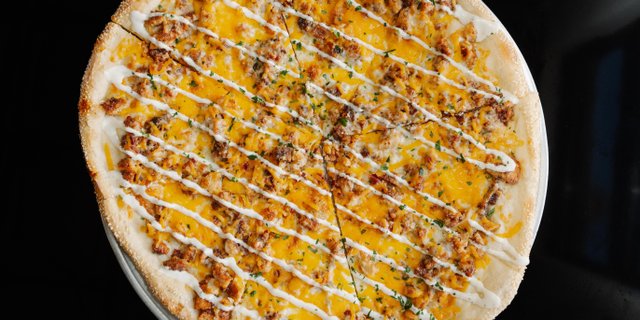 Chicken Bacon Ranch Pizza