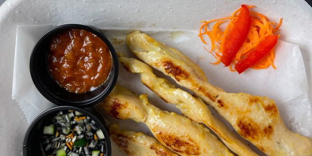 Thai Grilled Chicken Satay