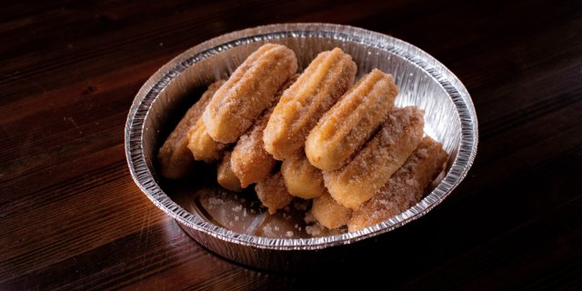 Dozen Churros w/ Caramel Center
