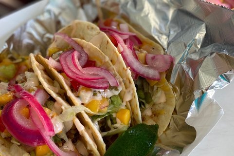 Smoked Pulled Pork Taco
