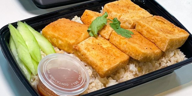 Fried Tofu Meal