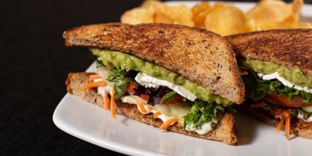 Cold Fresh Veggie Sandwich Boxed Lunch