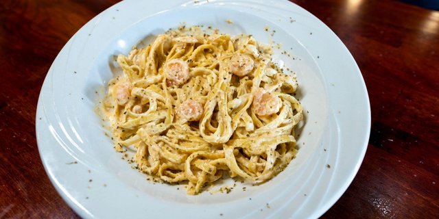 Cajun Shrimp Alfredo Pasta