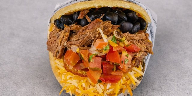 Beef Arepa