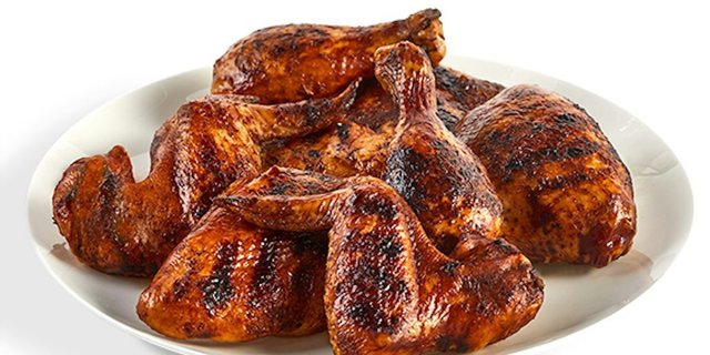 Fire-Grilled Whole Chicken