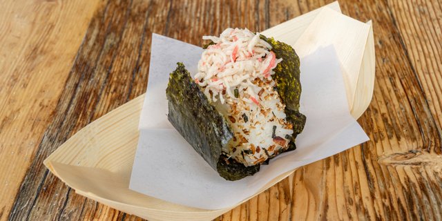 Crab Salad Onigiri