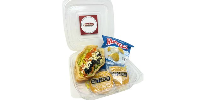 Veggie Sandwich Lunch Box
