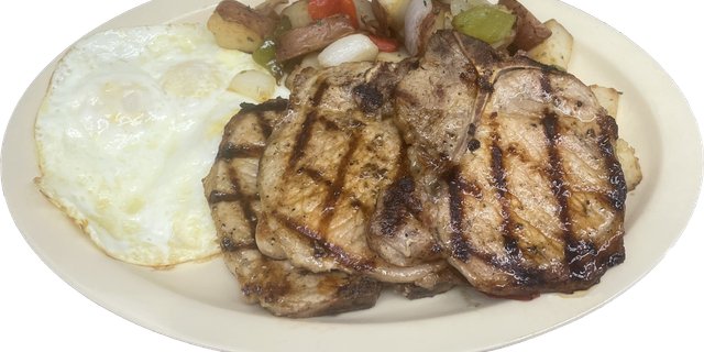Pork Chops & Eggs