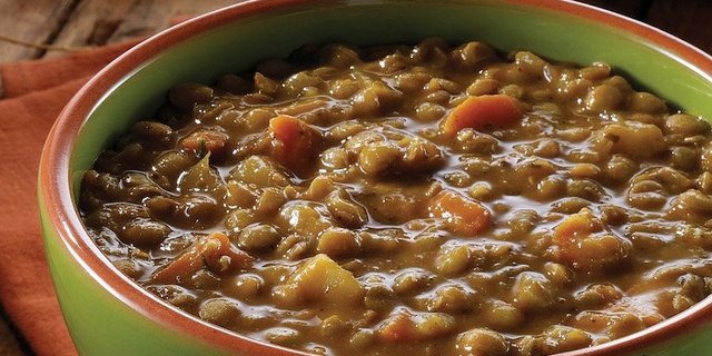 Bowl of Mediterranean Lentil Soup