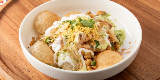 Papdi Chaat Tray