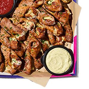 Pepperoni Mellow Rollz Tray