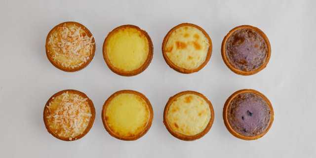 Coconut Hokkaido Japanese Cheese Tart