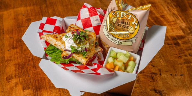 Pulled Pork Quesadilla Box