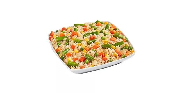 Veggie Fried Rice Platter