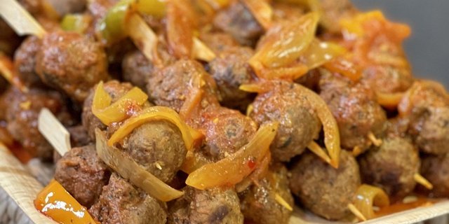 Mini Ground Beef Kabab Skewers