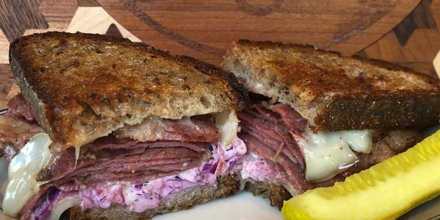 Pastrami Rachel Sandwich