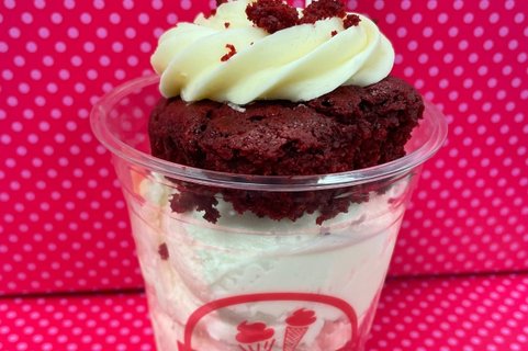Red Velvet Delight Cupcake Smash