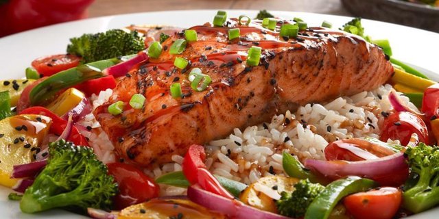 Sweet Glazed Salmon