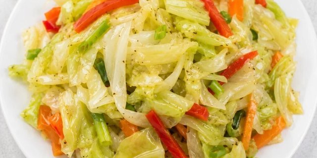 Steamed Cabbage