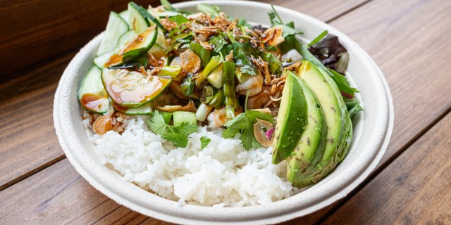 Shrimp Poke Bowl