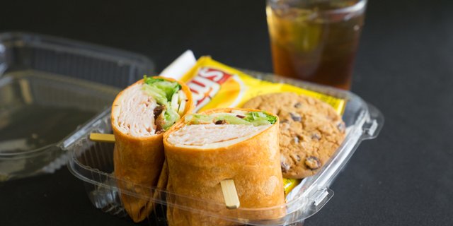 Smoked Turkey & Bacon Wrap Box