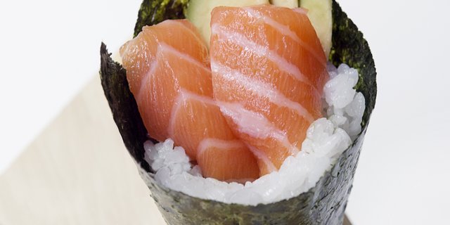 Salmon Avocado Handrolls