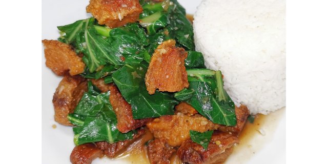 Crispy Pork Belly Basil Full Tray