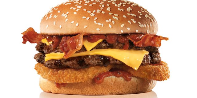 Double Western Cheeseburger