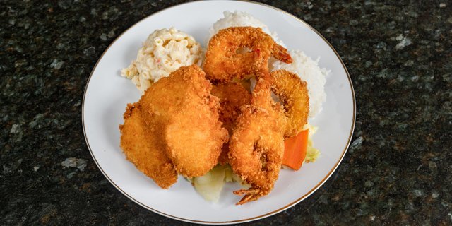 Fish & Shrimp Plate