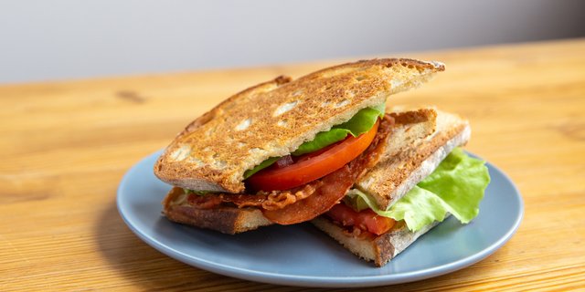 Classic BLT Panini Sandwich
