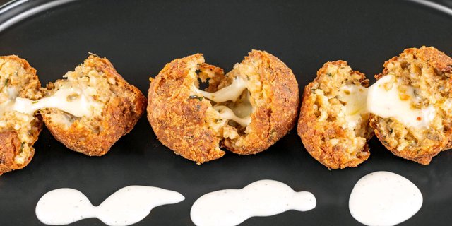 Cheesy Boudin Balls