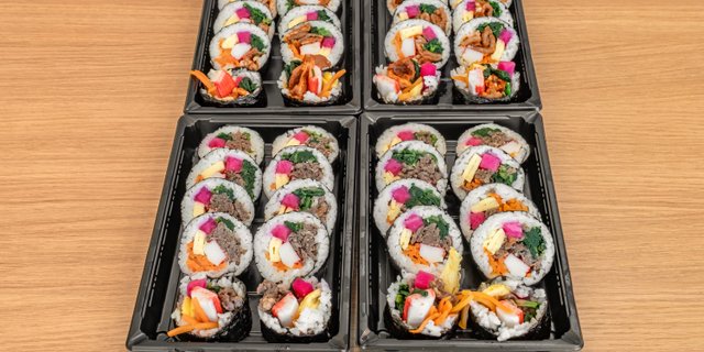 Veggie Gimbap Tray