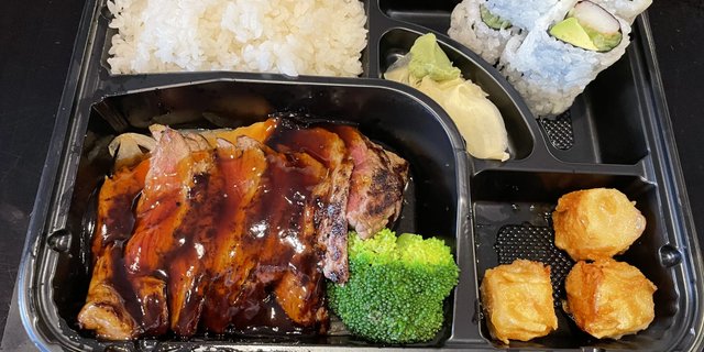 Beef Teriyaki Bento Box