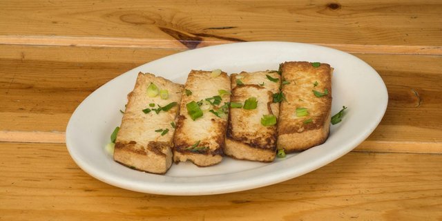 Seared Tofu W/ Teriyaki Drizzle